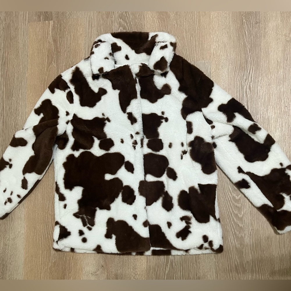 Cow Print Jacket